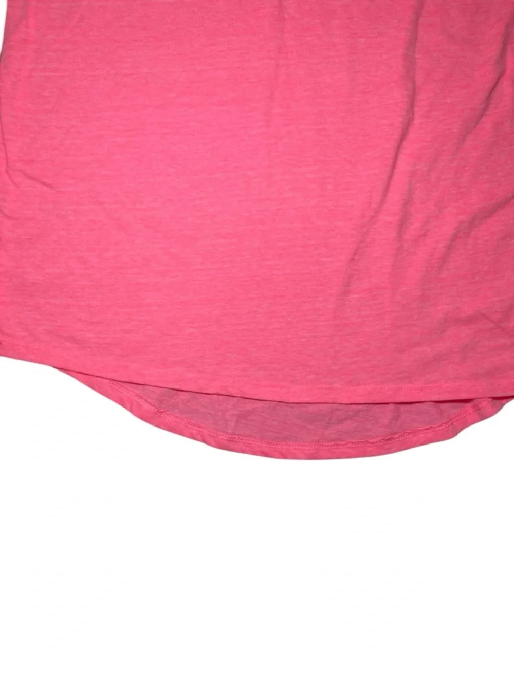 Hurley Y2K Neon Pink Graphic Tee Striped Sleeves Logo Surf Skater Women’s Medium - Picture 9 of 12